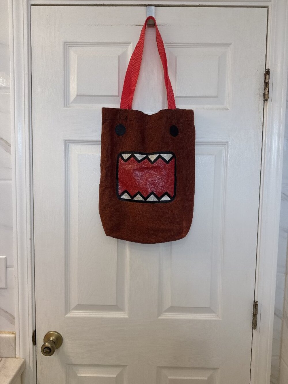 Vintage Y2K Domo Kun Collectors Reversible Tote